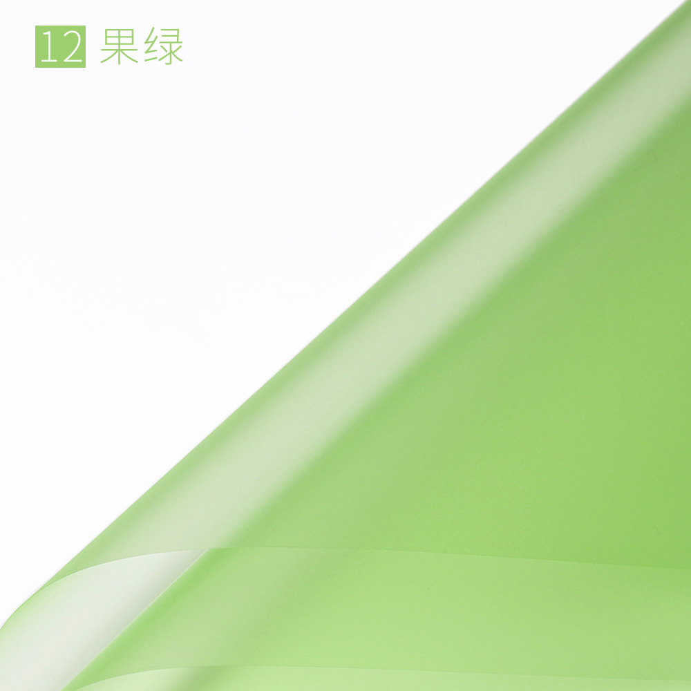 Flower Party Factory al por mayor papel mate de color sólido translúcido papel de embalaje de flores papel de embalaje de flores floristería papel de material de embalaje