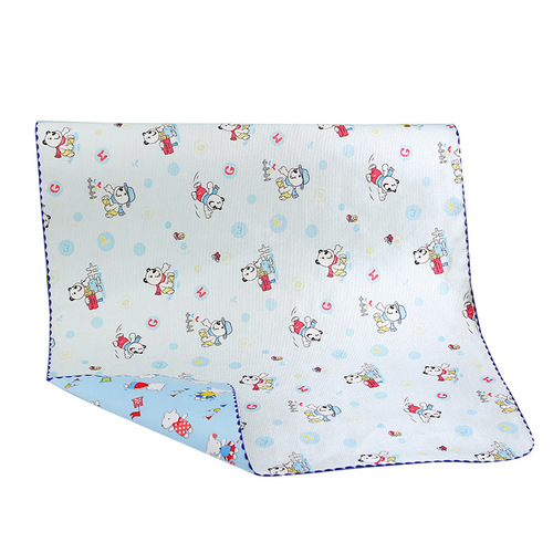 Summer baby ice silk waterproof breathable washable cool pad double-sided leak-proof mattress pad for newborns