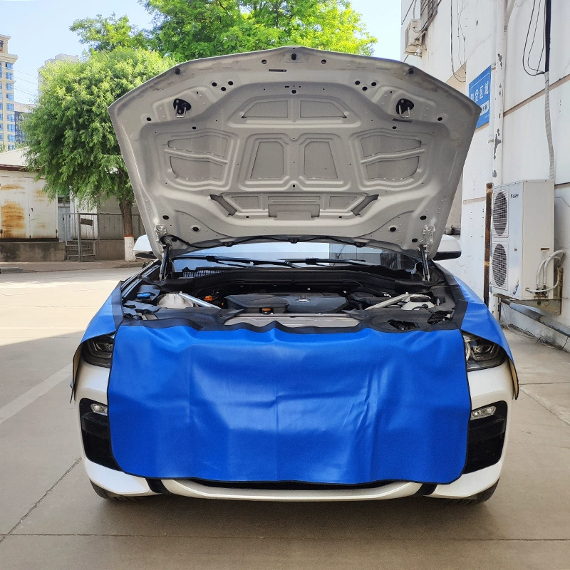 Защитная ткань для крыльев автомобиля трехкомпонентная Автомобильная защитная накладка, промытая кожа, ремонт, защитная накладка, ткань, индивидуальный рекламный логотип