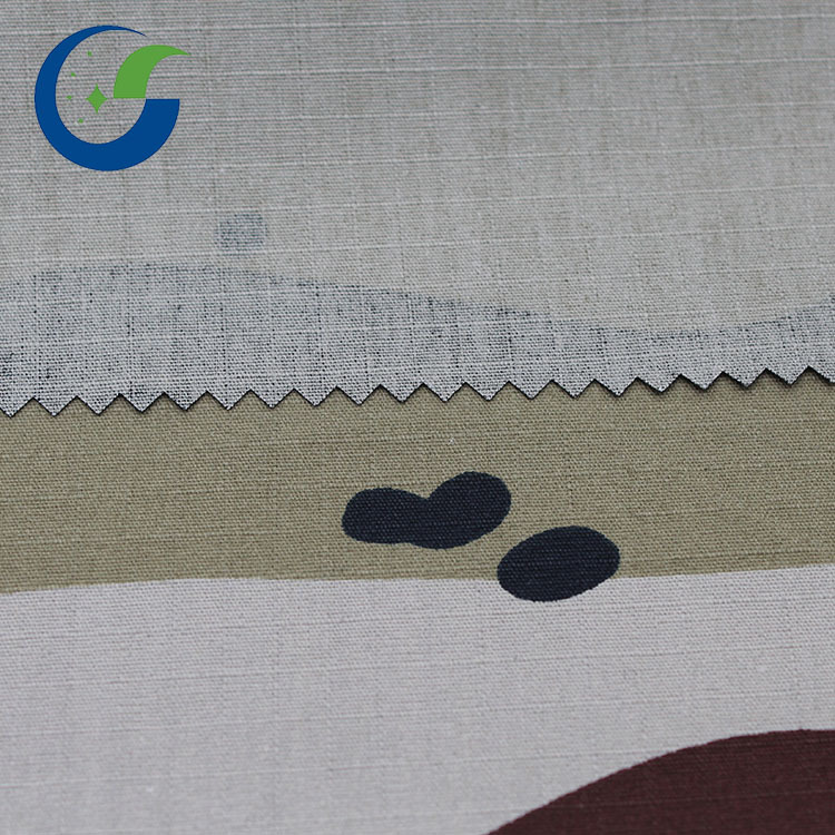 TC涤棉混纺迷彩印花服装面料 24S棉迷彩布各种花色齐全亦可定制