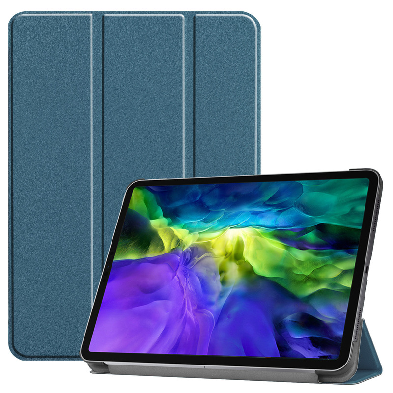 For 2020 ipad Pro 11 Caster Pattern Protective Case Apple Tablet 12.9 Inch Hibernation Leather Case