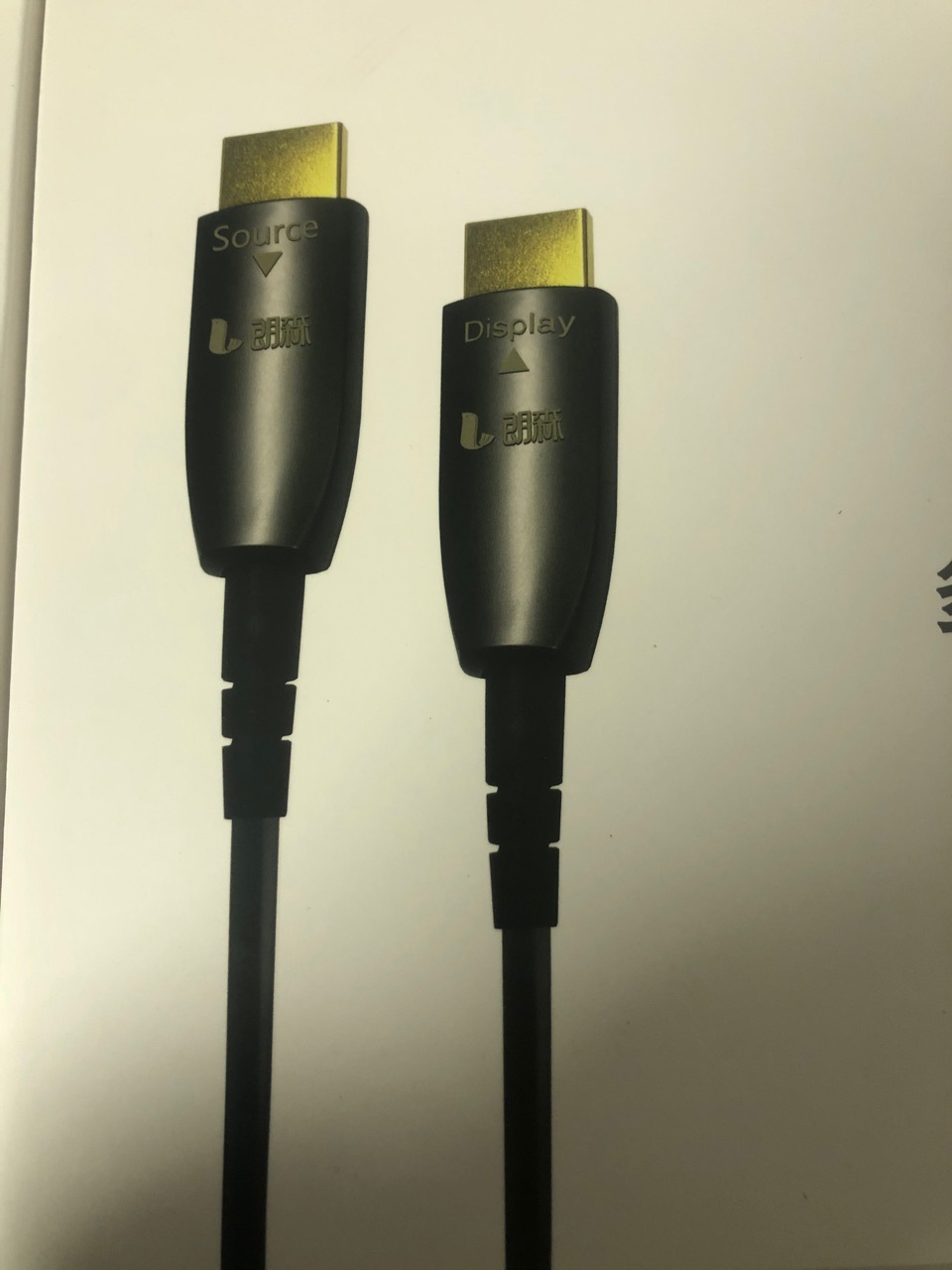 朗森 支持弯曲的光纤HDMI  支持4K   18GB带宽  60Hz|ru