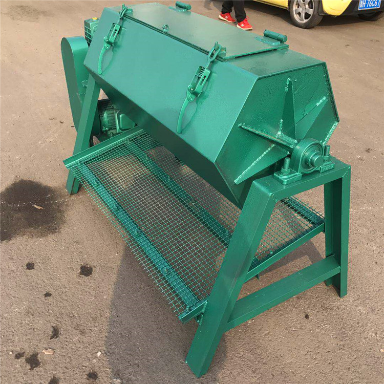 火烧铁批量去毛刺抛光机 净化水罐打磨设备 滚筒式研磨抛光机小