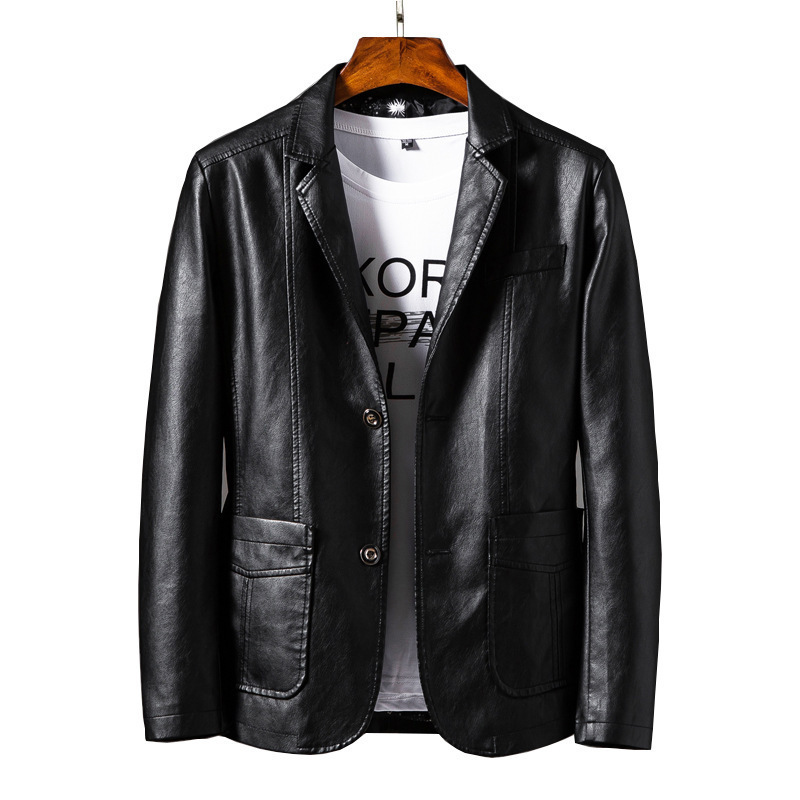 Veste en cuir homme - Ref 3443878 Image 5