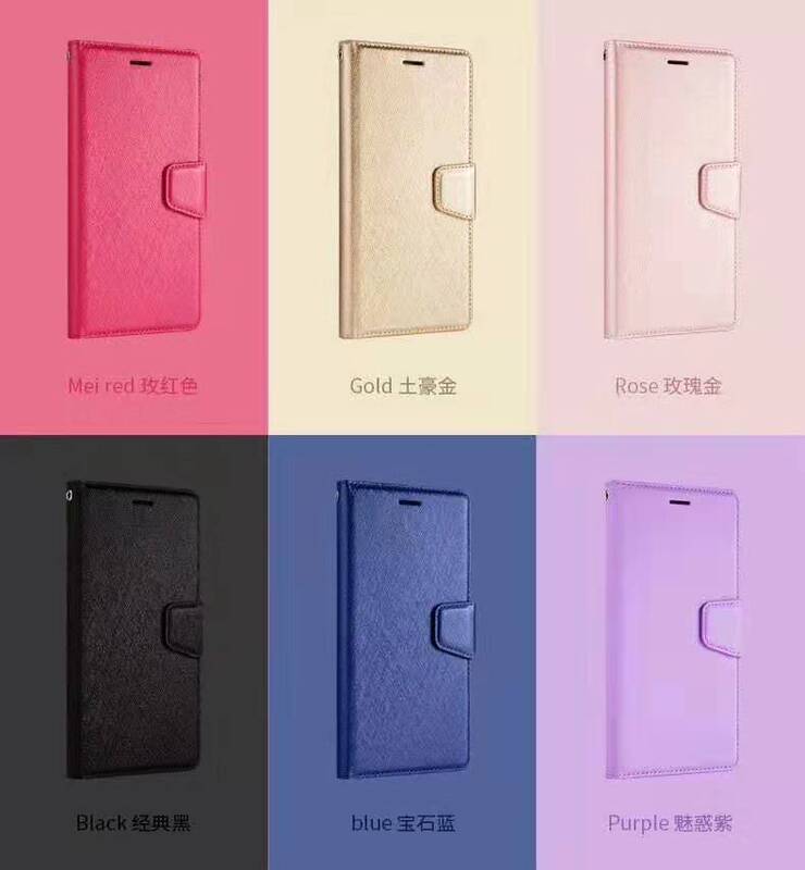 Samsung S21FE flip silk pattern leather case A82 5G bracket card holder solid color mobile phone case