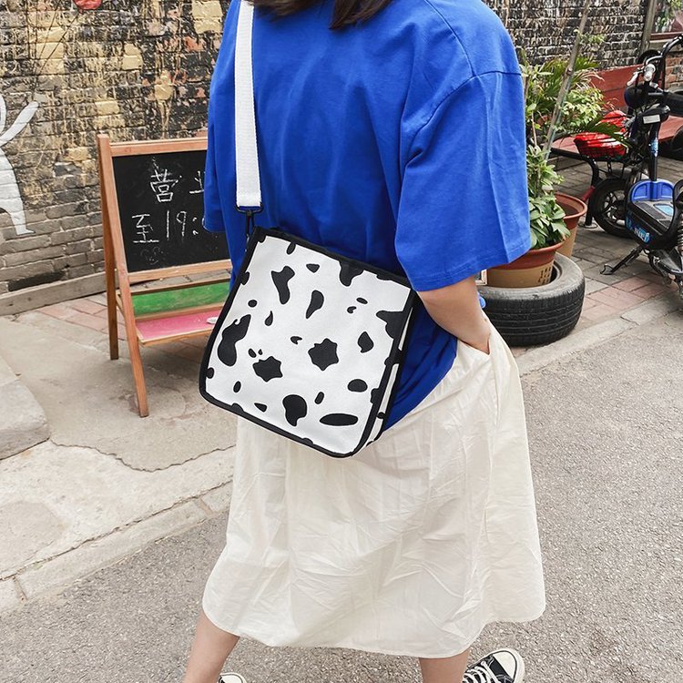 Fashion Students Creative Funny Personalized Cow Print Small Bag  Wholesale Nihaojewelry display picture 58