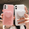 Painted epoxy resin, phone case heart shaped, tubing, iphone11, 2020