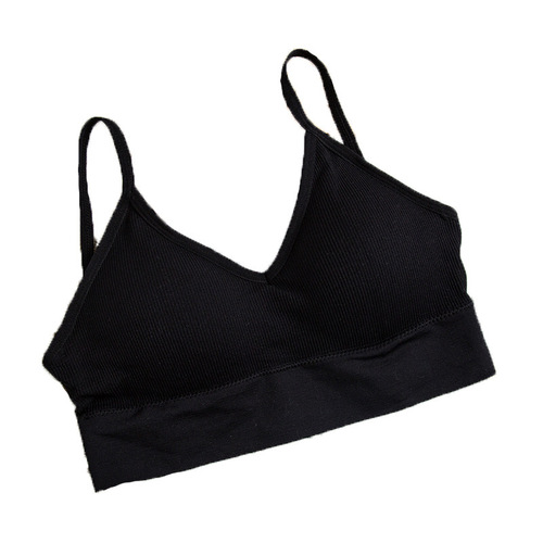 Kaka's same U-shaped beautiful back sports vest suspender sexy wrap bra tube top no steel ring women's underwear