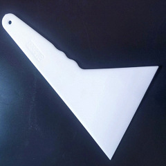 Car wrap tool, hard triangular scraper, large size, hard plastic scraper for baked film