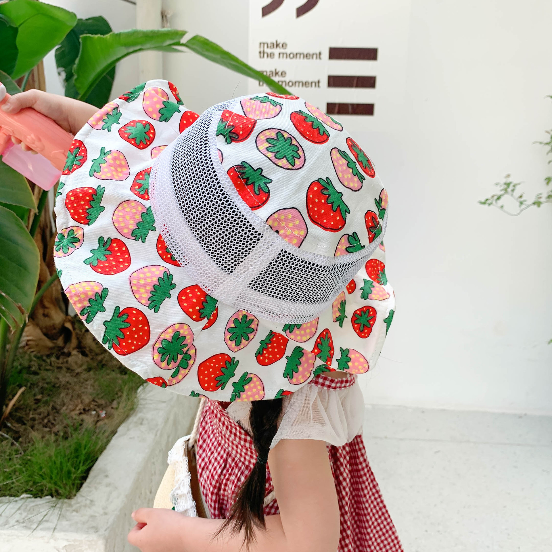 Children's Fruit Mesh Sunscreen Hat display picture 4