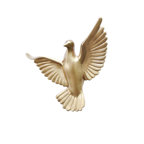 Manufacturers cross-border wholesale three-dimensional pigeon wall decorations handicrafts living room TV background wall decorations soft decoration wall decorations