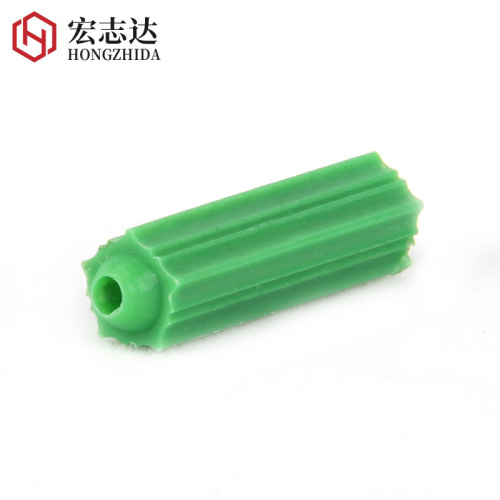 Green plastic expansion rubber plug, aircraft type rubber granule M6M8, rubber plug for wall switch, green bolt expansion tube