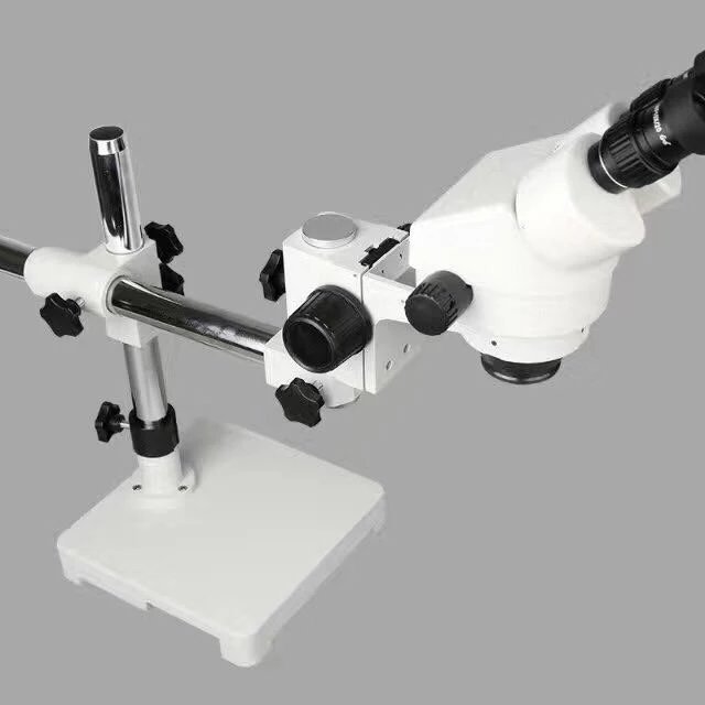 单臂万向7-45倍超高清显微镜 手机维修