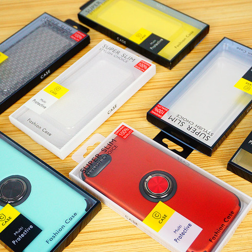 Neutral transparent PVC mobile phone case packaging box Mobile phone case blister packaging Apple 14 mobile phone case packaging