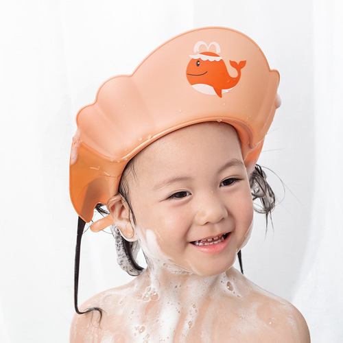 Baby Hair Washing Gadget Ear Protection Adjustable Infant Toddler Child Waterproof Shower Shampoo Hat Bath Cap