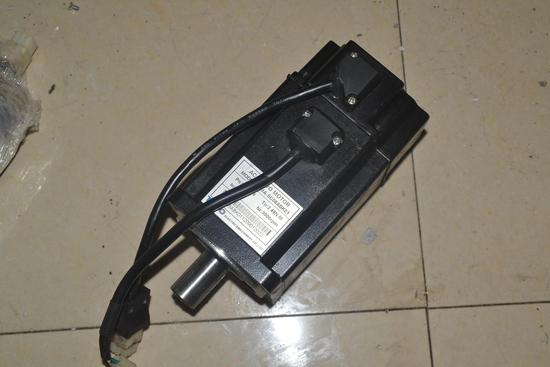 东元 TSC08751C-3NT3 JSMA-SC08ABK01 750W 80 19mm轴伺服电机