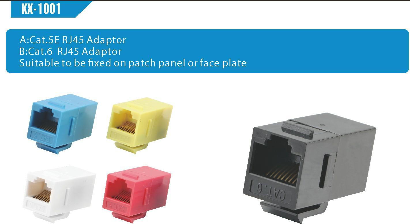 六类  直通  模块