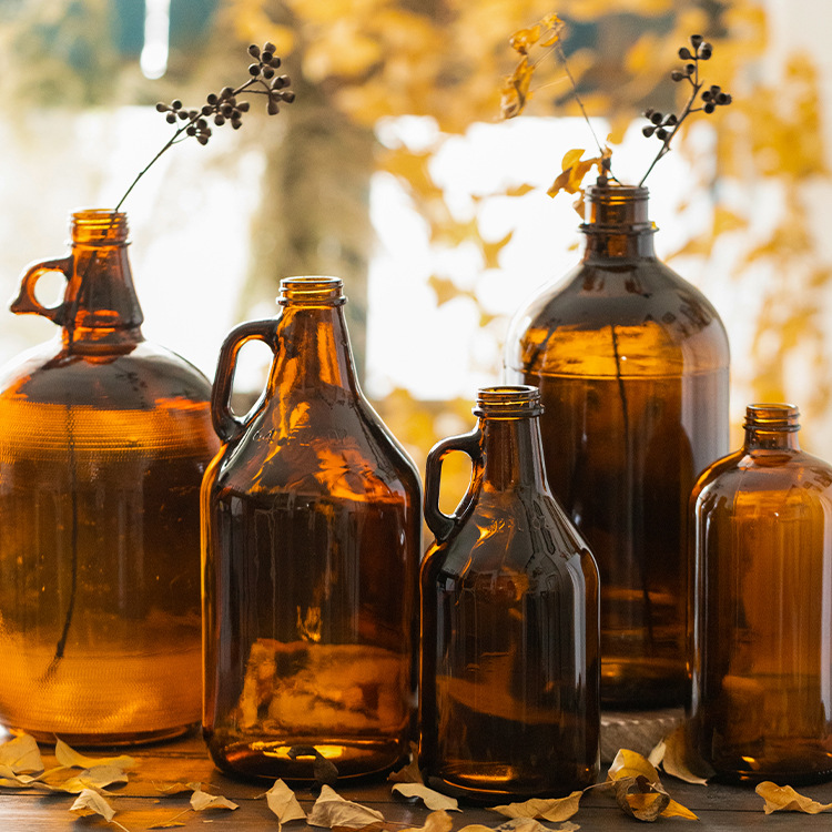 大肚玻璃花瓶小口插花瓶大中小号水培容器干花摆饰水滴瓶插植摆件|ms