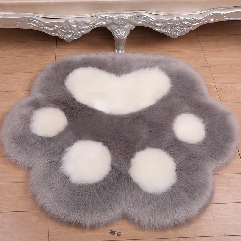 【地垫】可爱少女熊掌地毯宠物垫地毯入室门垫