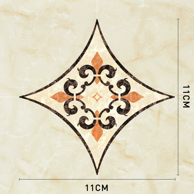 Self-Adhesive Tile Corner Decals, Waterproof Vinyl Floor Stickers, Diagonal Pattern (20/36 pcs)