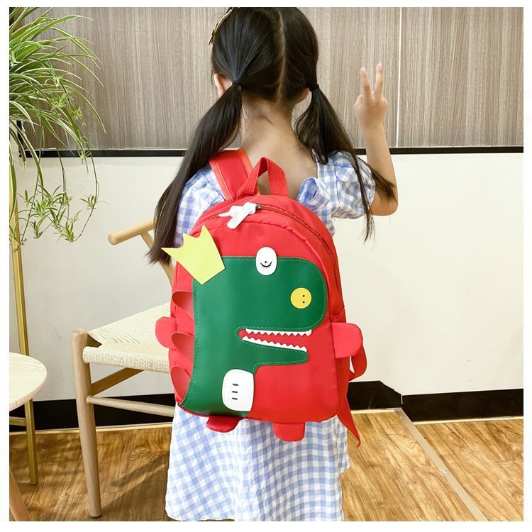 防走失儿童背包幼儿园男孩女宝宝书包可爱小恐龙迷你潮流双肩包