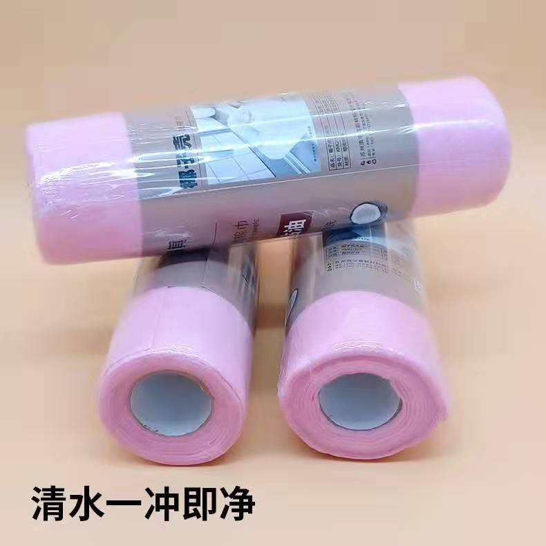新款可水洗厨房用纸吸油纸厨房纸巾架厨房纸懒人抹布干湿两用机器