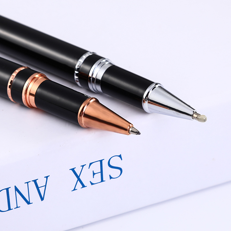 Fábrica al por mayor regalo pluma bolígrafo pluma de firma de metal negocios Bolígrafo De Metal bolígrafo Logotipo de pluma de metal personalizado