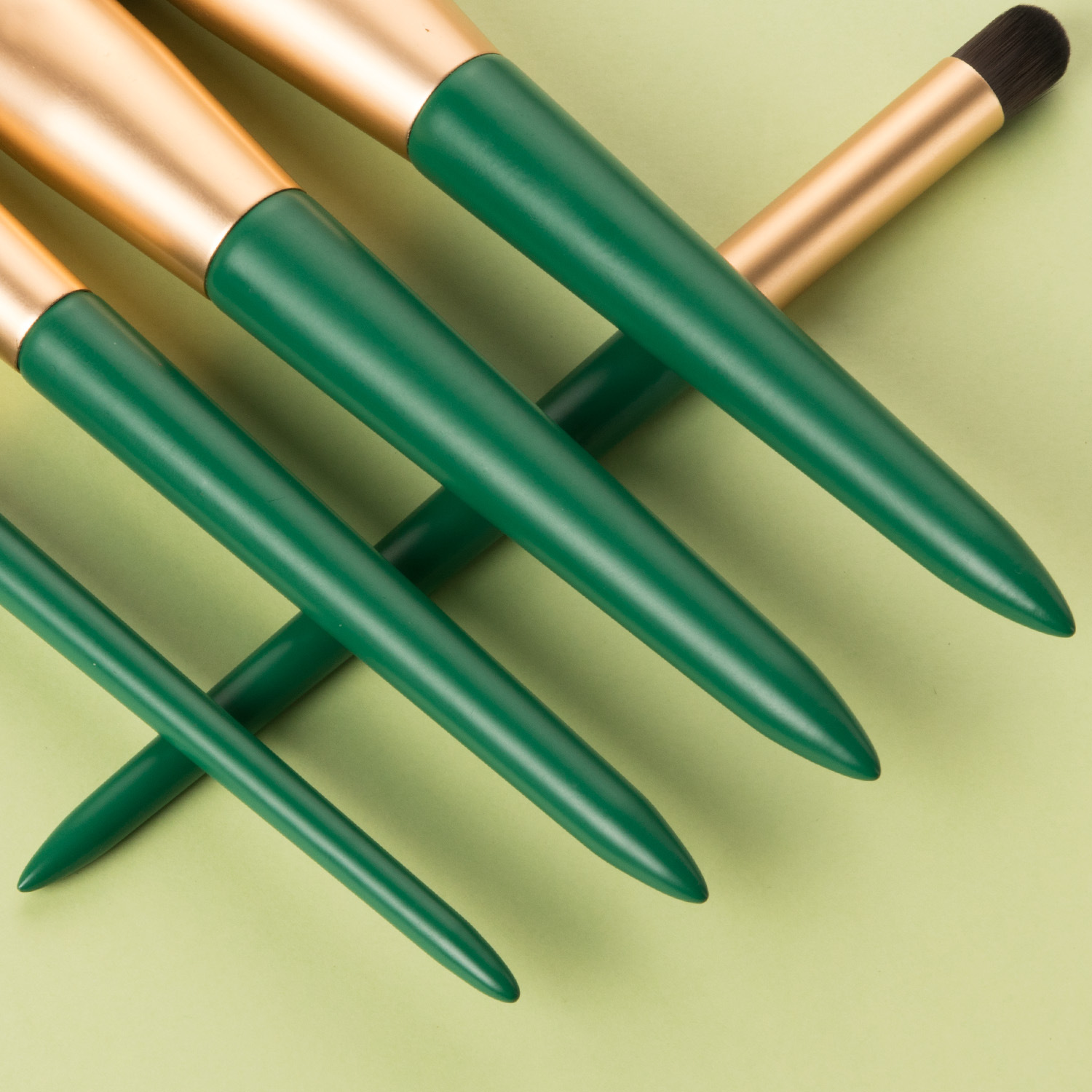 Ensemble de 12 pinceaux de maquillage, pinceau éventail, pinceau pour les yeux, outil de beauté GUJHUI_voghion.com