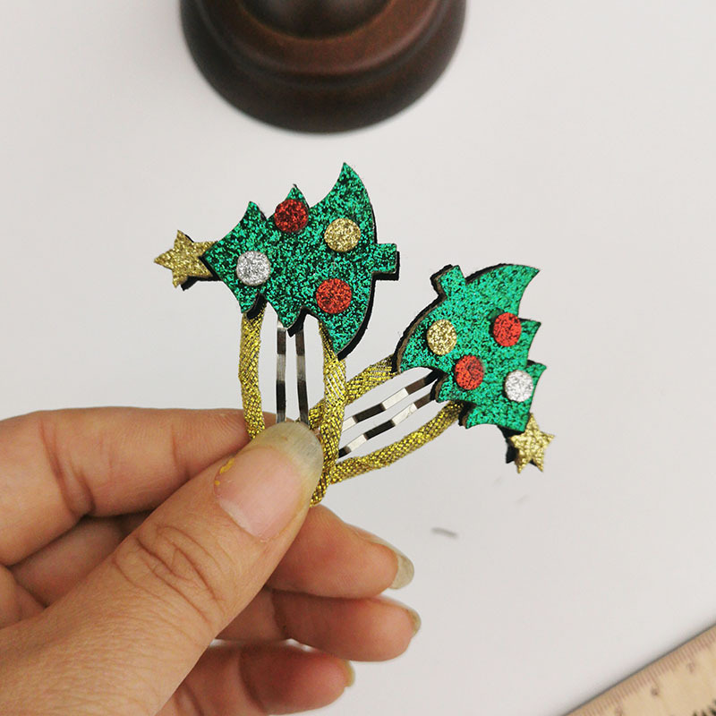 Cartoon Character Pattern Women'S Gender Christmas Cute Women'S Cartoon Character Hair Clip