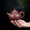 Yixing dark-red enameled pottery teapot Ore tradition Abalone effluent Cinnabar tea set Green Tea Pu&#39;er red Tea brewing teapot