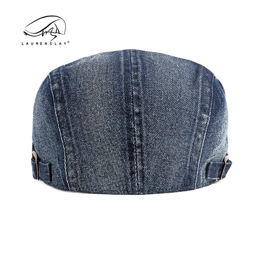 Wholesale Spring Summer Autumn Cowboy Bucket Hat, Korean Style Fashion Washed Distressed Duckbill Cap for Women Ethnic Forward Hat