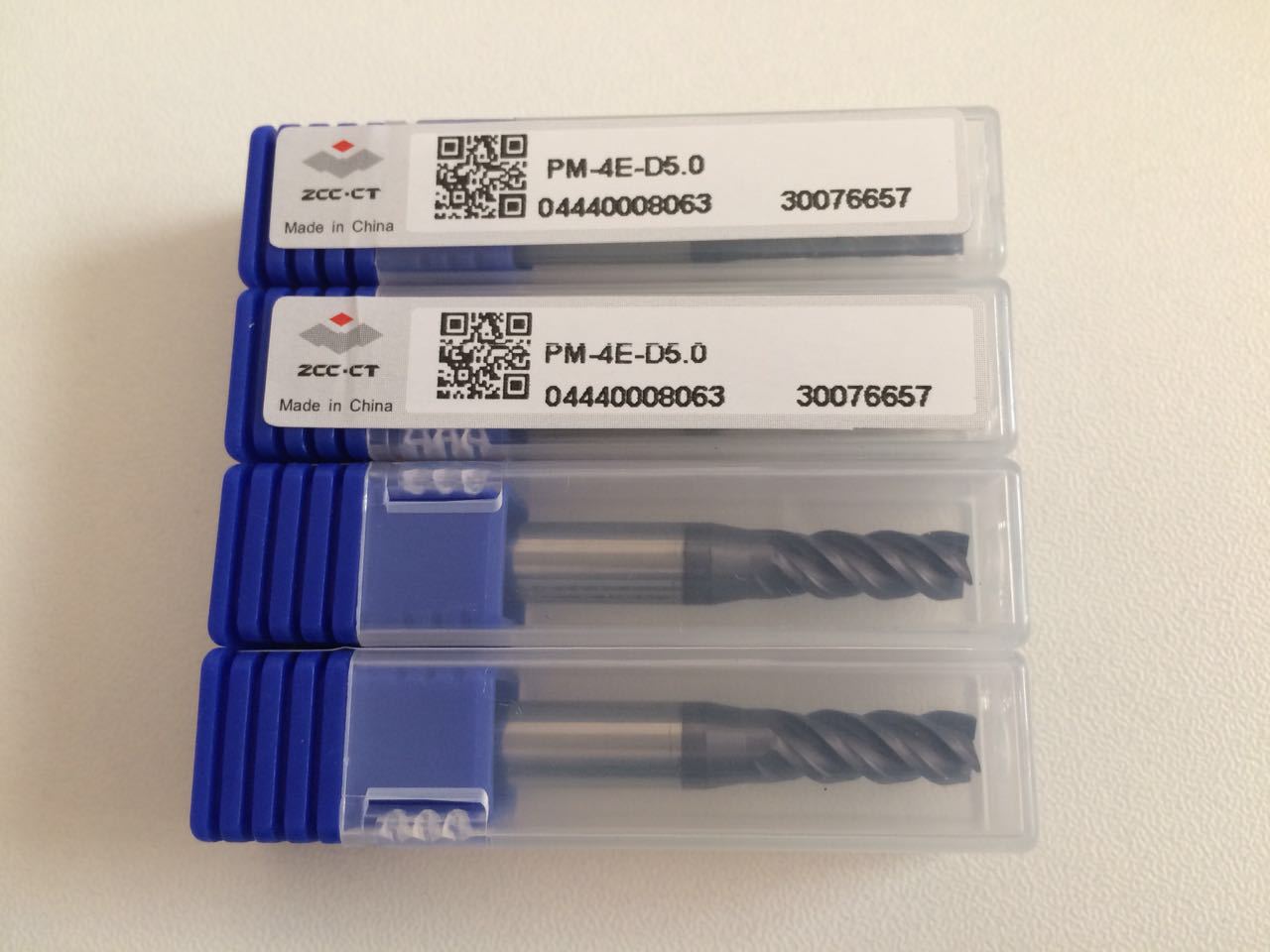 PM-4E-D5.0 株洲钻石四刃直柄平头立铣刀   株洲钻石上海总代理