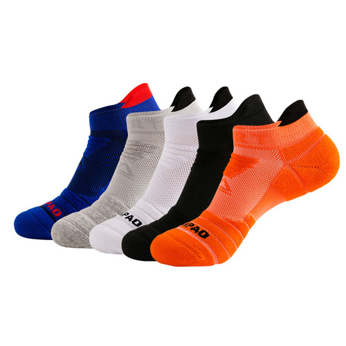ManPao professional men's sports socks low-cut running socks breathable non-slip mid-length elite basketball socks boat socks