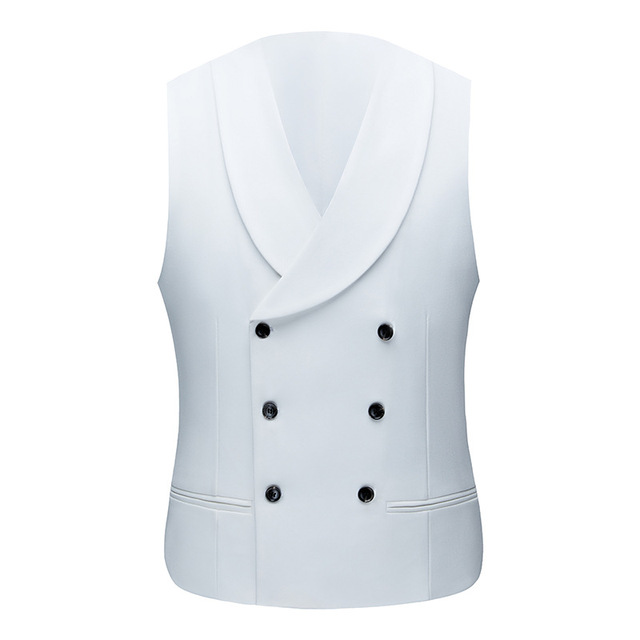 Men’s suit white casual suit three piece suit