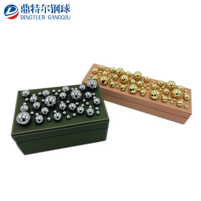 盒子装饰打孔球小钢珠 桌面盒子圆球圆珠10mm 20mm 30mm攻丝钢珠|ms