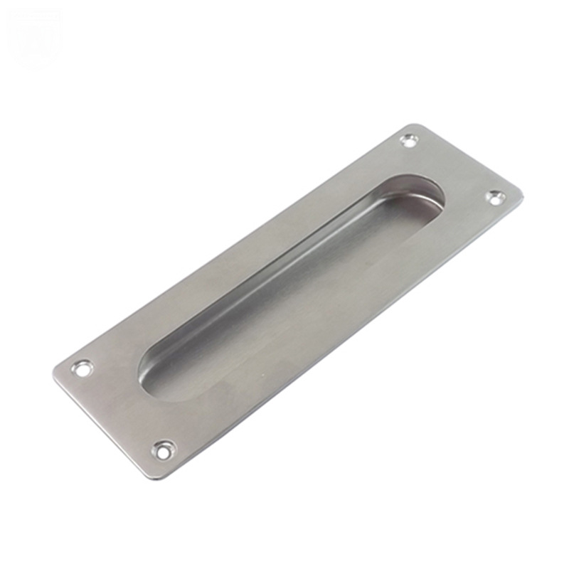 180 * 60mm acero inoxidable 304 mango de gabinete cajón armario puerta corredera oculta perno de mano mano empotrada mango de puerta