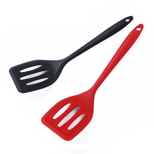Small silicone non-stick pan spatula, high temperature resistant cooking spatula, frying pan spatula, kitchen cooking spatula