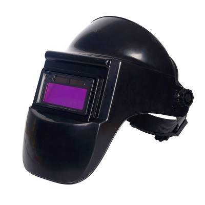 批发头戴式焊工电焊面罩防飞溅变光翻盖面罩氩弧焊焊接防护面罩|ms