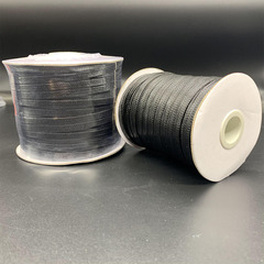 0.2-1.0CM4mm韓國蠟線扁蠟線繩 束口繩輔助輔料廠家直銷