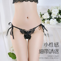 內褲女蕾絲性感新款夏季薄款透氣透明鏤空火辣誘人時尚高檔160