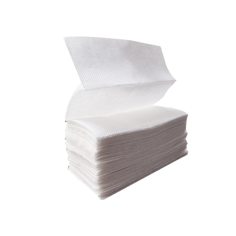 上海轩洁工厂批发二折叠式擦手纸V型干手吸水抽纸厨房卫生间用纸|ru