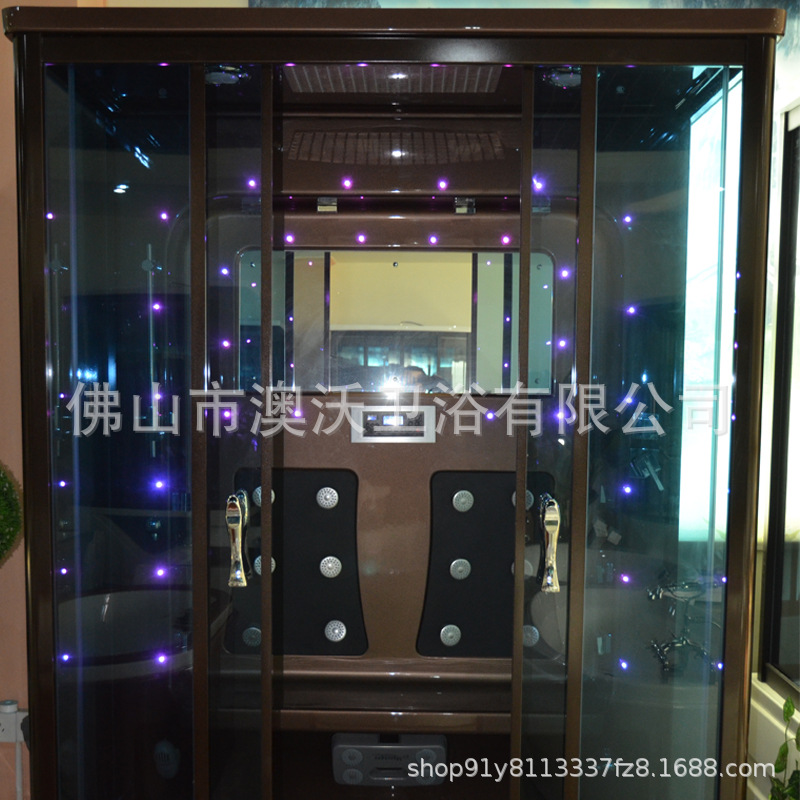 Cuarto de ducha integrado nuevo producto control informático acrílico baño de vapor completo gabinete ducha independiente