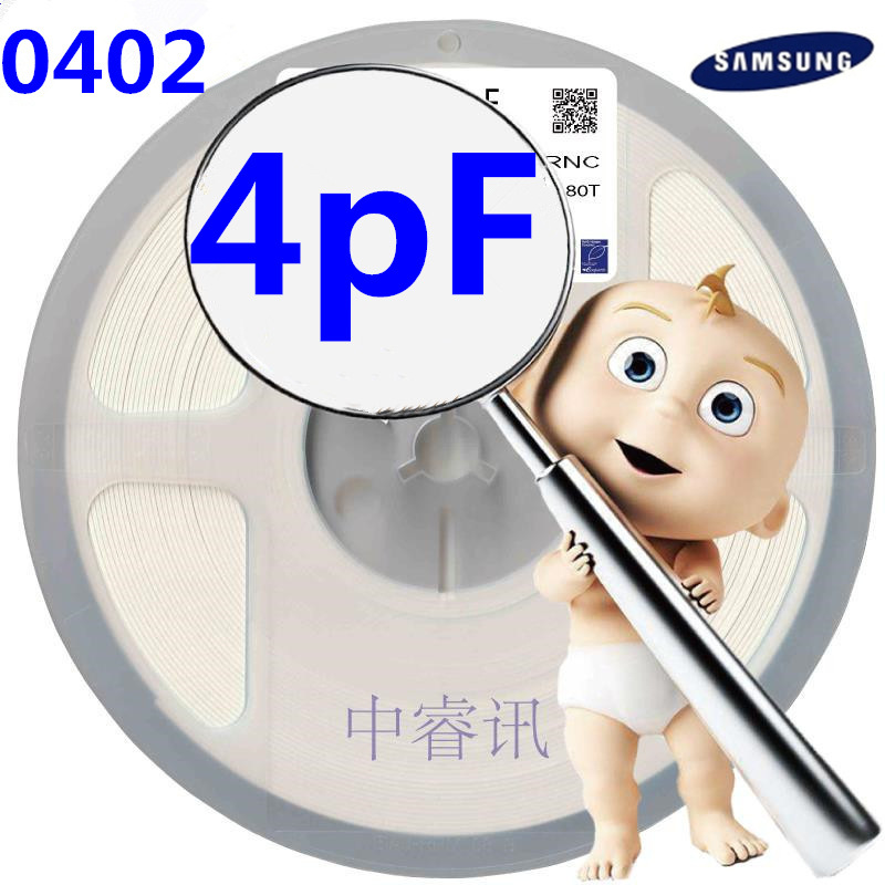 CL05C040BB5GNNC  贴片陶瓷电容 0402 4pF 50V C0G  原装新货正品