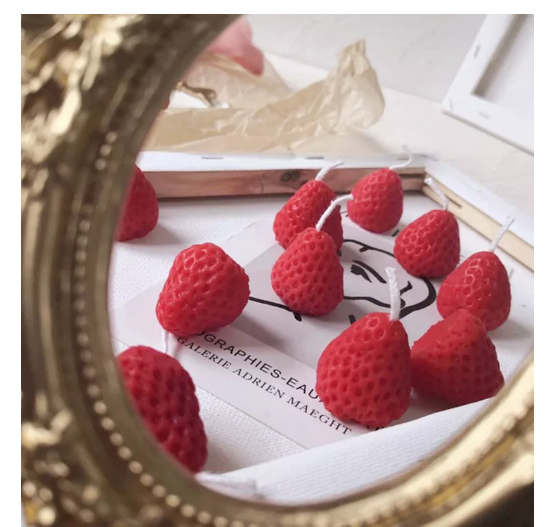 Birthday Sweet Strawberry Soy Wax 1 Piece display picture 5