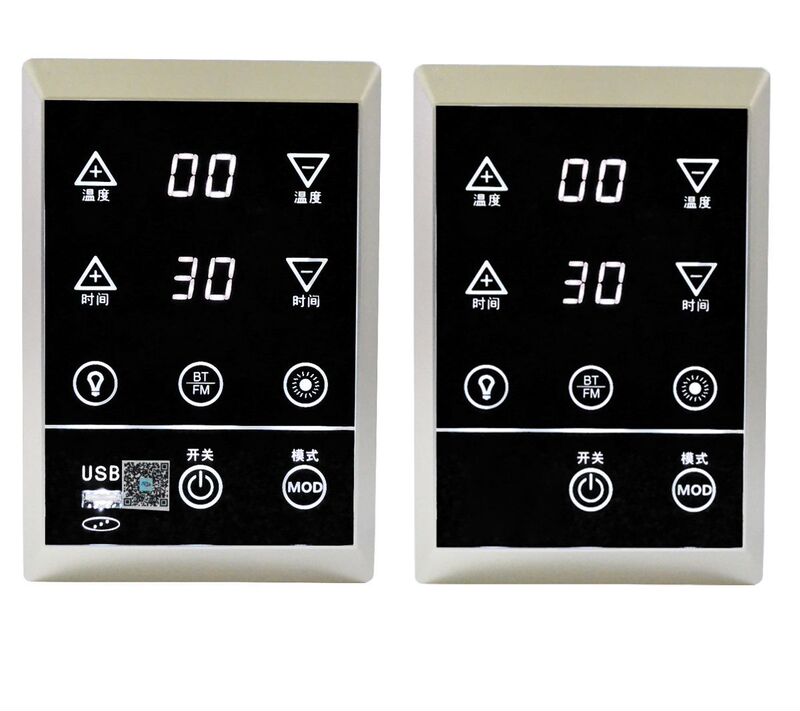 Capacitive Touch Screen Mobile App Control Digital Display Smart Sauna Thermostat Constant Temperature Steam Room Intelligent Control Capacitive Touch Screen Mobile App Control Digital Display Smart Sauna Thermostat Constant Temperature Steam Room Intelligent Control