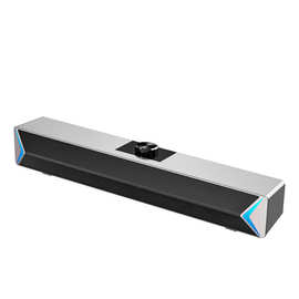 D6电脑音响台式家用小音箱笔记本低音炮多媒体有源USB小型长条