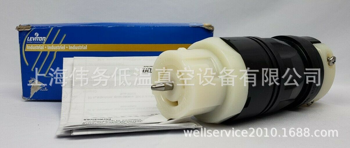 Leviton CS8264C 50 Amp, 250V AC Locking Connector Grounding