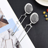 Stainless steel tea leakage home soup flavor treasure bubble tea vessel hot pot halogen filter seasoning ball manufacturers wholesale