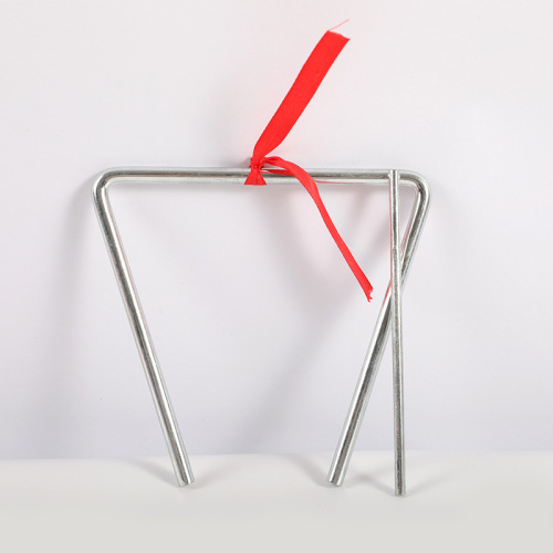 Orff percussion instrument triangle music teaching aids early childhood education toys children 15 cm 6 inch triangle