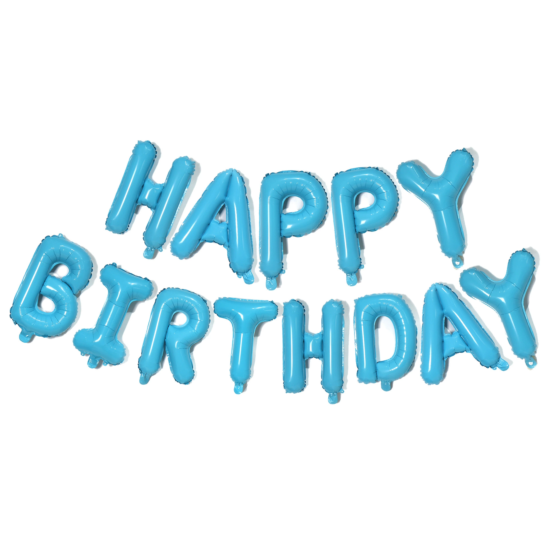 Кросс-граница 16-дюймовая алюминиевая мембранная воздушная сфера набор воздушных шаров с днем рождения Happy Birthday алюминиевая фольга шар воздушный шар